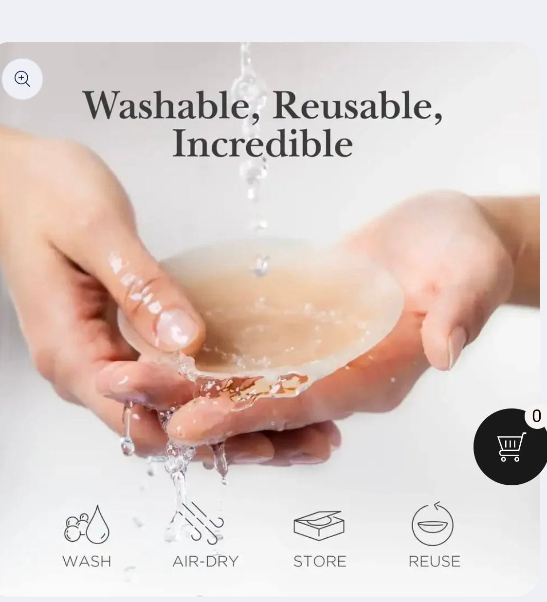 Silicone Nipple Covers – Invisible Adhesive Bra Pads for Women (Reusable, Seamless & Hypoallergenic)