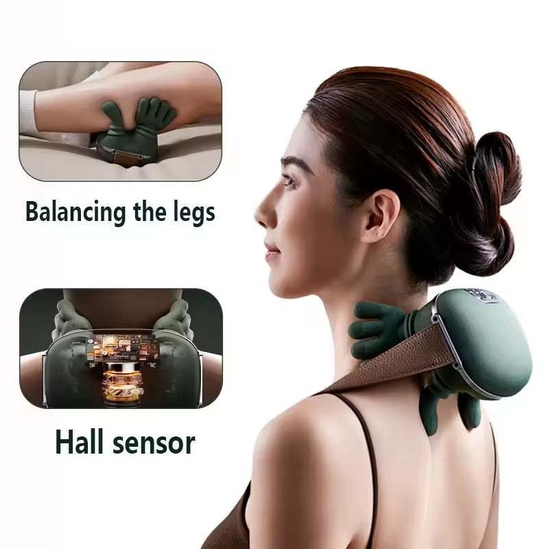 NEW N7 Master Hand Shoulder and Neck Massage Machine Cervical Spine Massager Trapezius Electric Cervical Neck Relax Massager