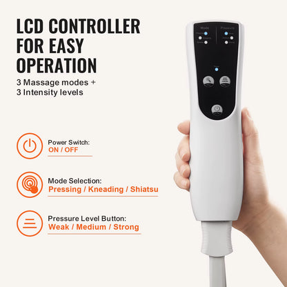 Succebuy Full Leg Massager Air Compression Massager for Foot Calf Knee Massage Boots for Circulation Relaxation Pain Relief