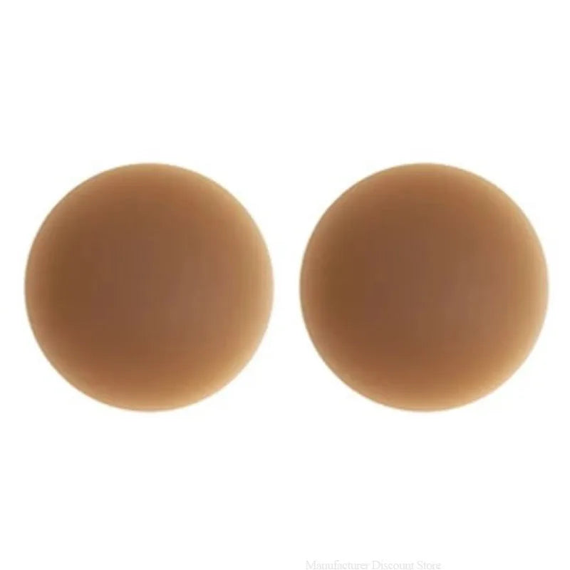 Silicone Nipple Cover Liners Adhesive Breast Boob Tape Invisible Chest Stickers for Women Sticky Bra Pads Intimate Accessories