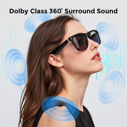 Smart Glasses AI Intelligent Translator Bluetooth Earbuds 164 Languages Real-Time Simultaneous Interpretation HD Audio Headset