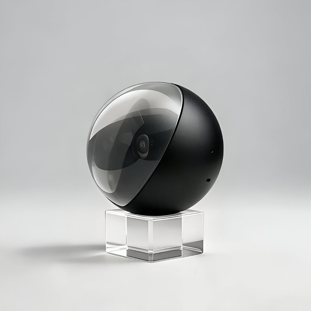 3D Crystal Ball Video Lamp – Personalized Memory Display Sphere with HD Sound & 4GB Storage