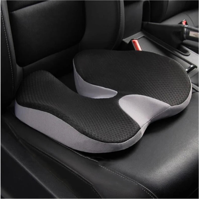 Cushion Non-Slip Orthopedic Memory Foam Coccyx Cushion for Tailbone Sciatica Pain Relief Comfort Office Chair Car Breathable Pad