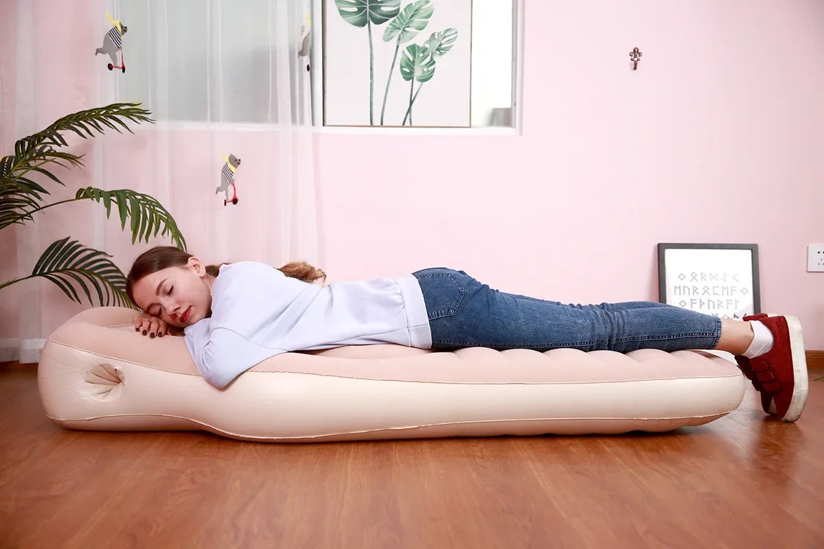 Inflatable Pregnancy Pillow Mat – Full Body Support Mattress for Maternity Comfort & Sleep Relief