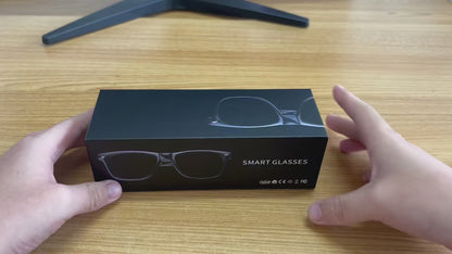 AI Smart Glasses – Real-Time Voice Translator & Bluetooth 5.3 Earbuds (164 Languages, HD Audio)