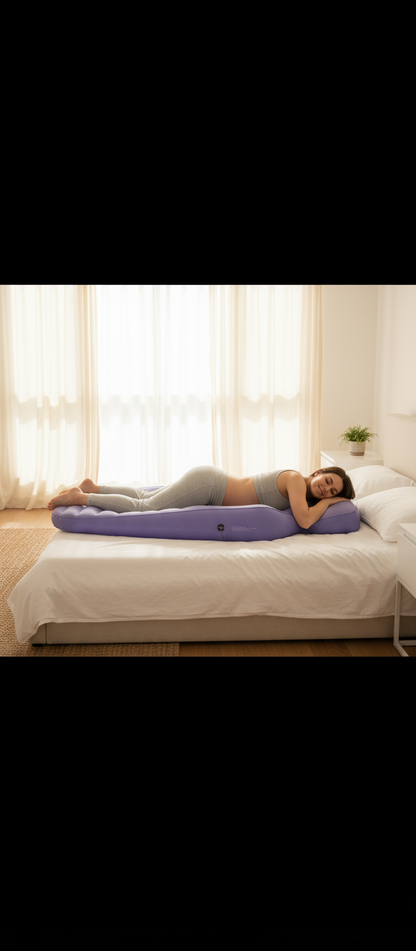 Inflatable Pregnancy Pillow Mat – Full Body Support Mattress for Maternity Comfort & Sleep Relief